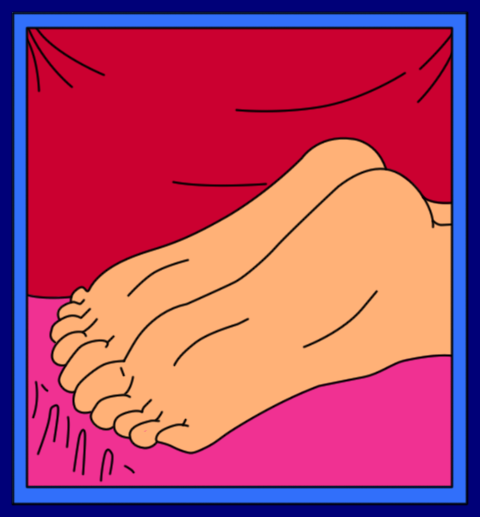 Spank Peggy's Feet